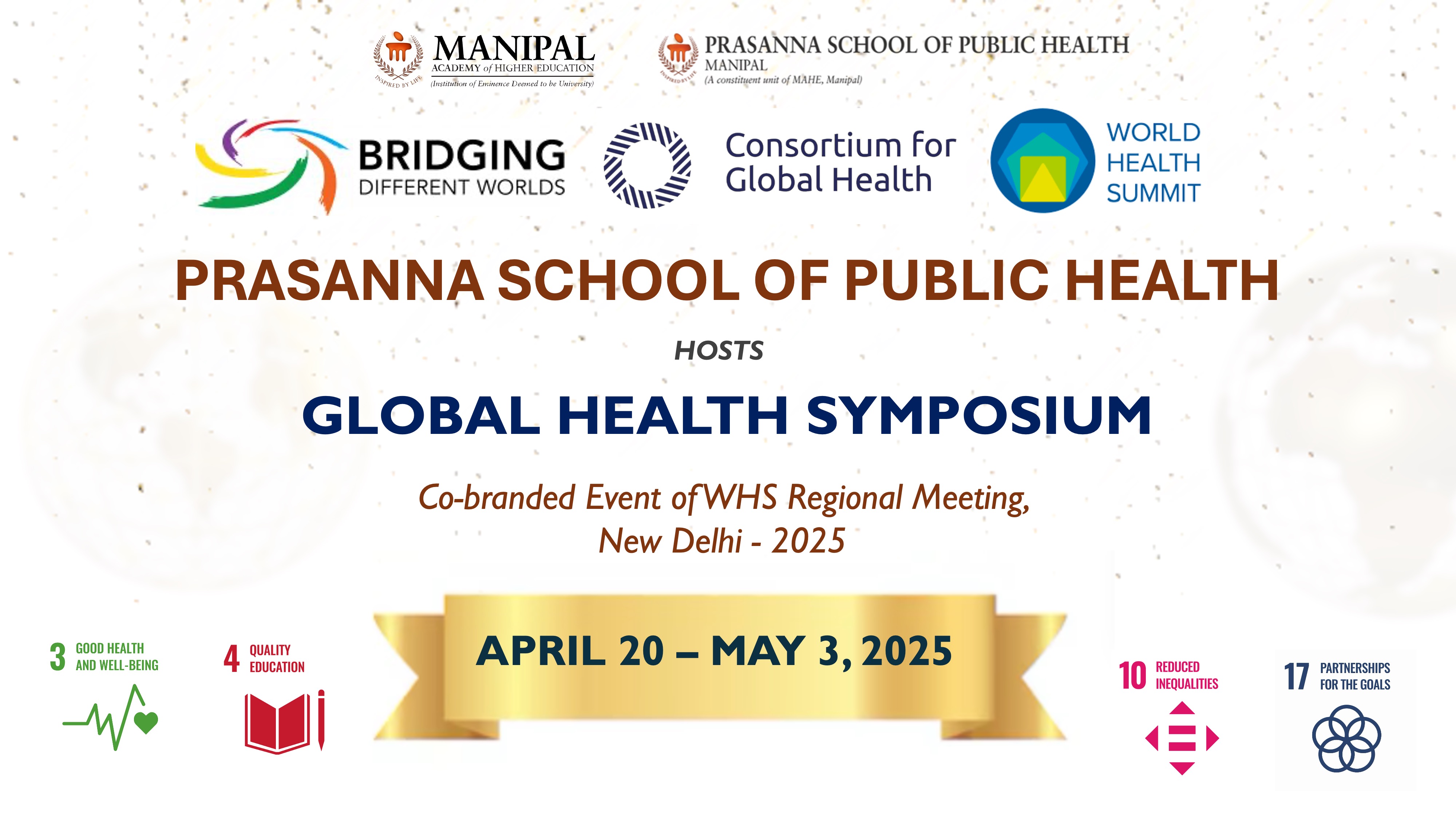 Global Health Symposium Inauguration: April 26, 2025 