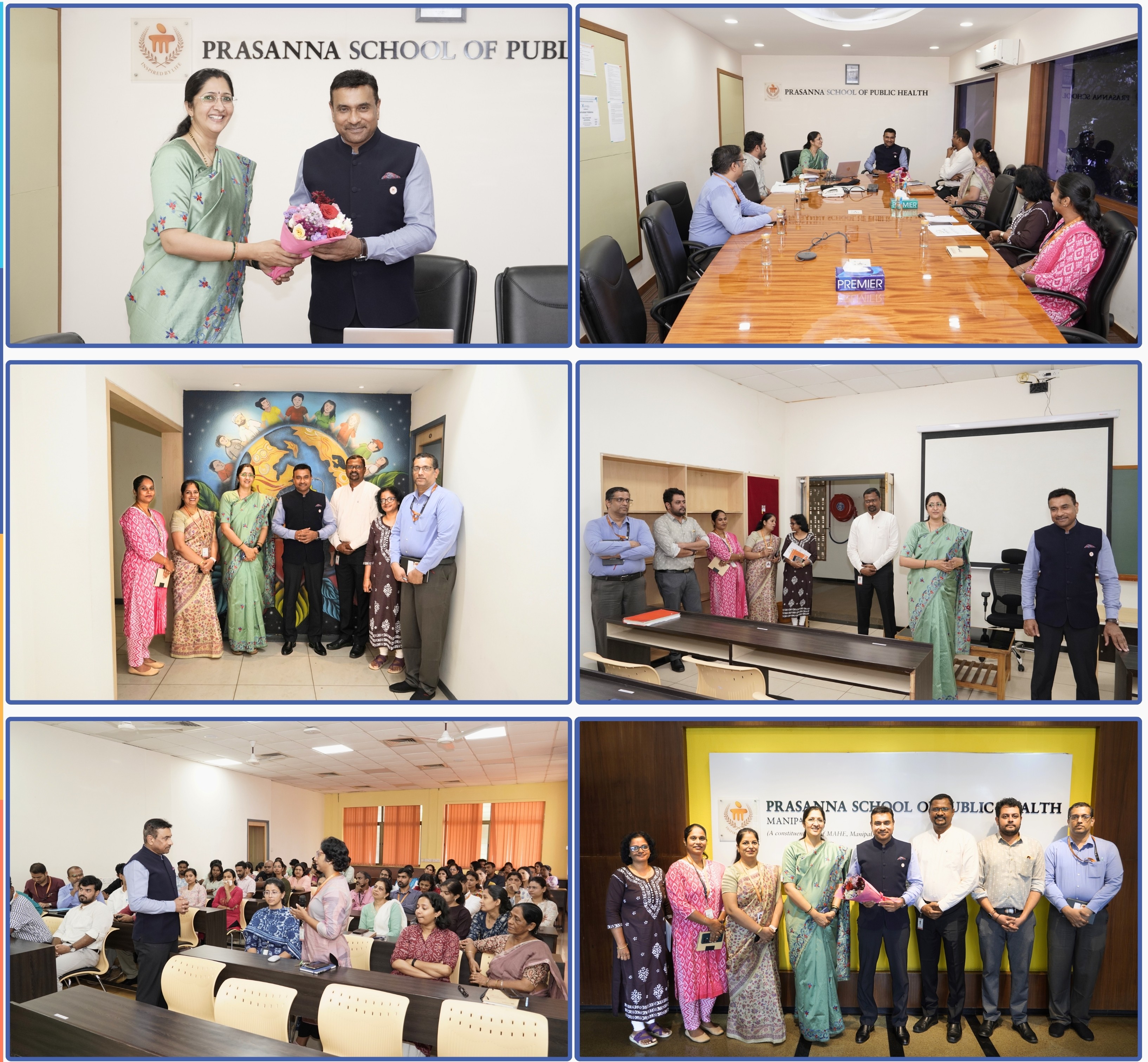 Pro Vice Chancellor - Health Sciences, MAHE, Manipal visit to PSPH: July 15, 2026