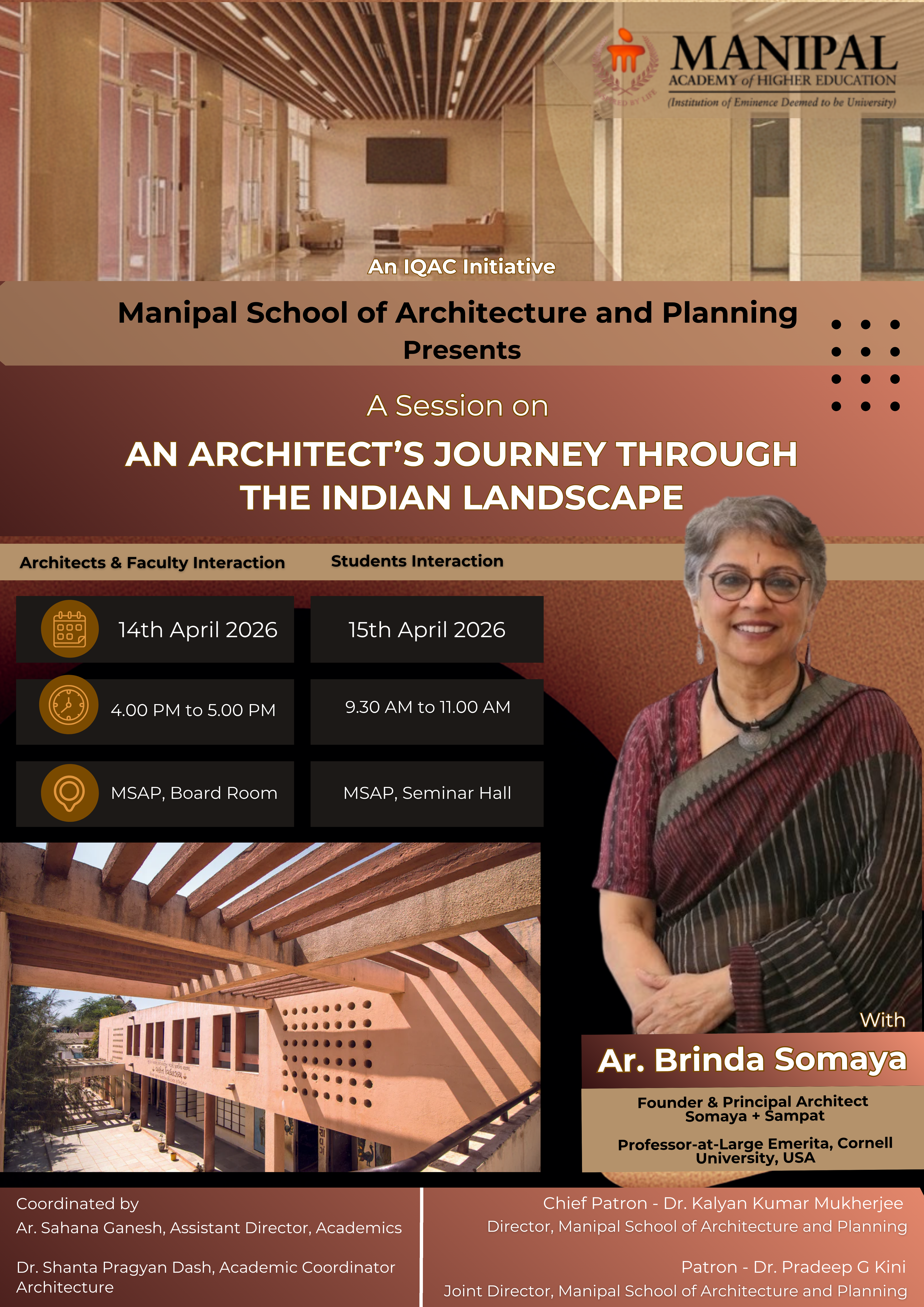 Meet Ar. Brinda Somaya, Founder & Principal Architect, Somaya Sampat, Mumbai