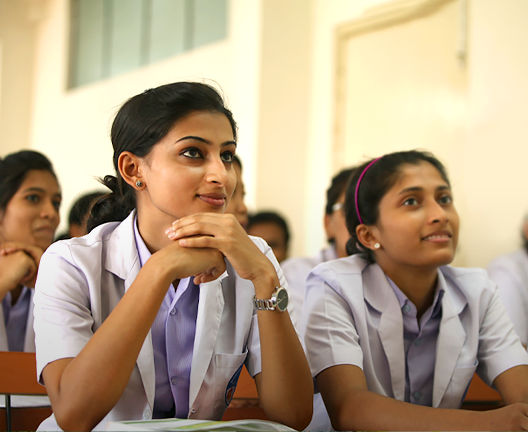 Students in class room