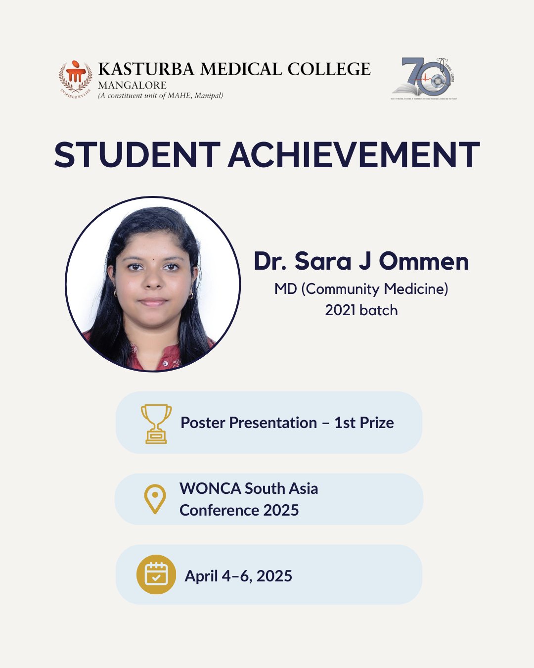 Student Achievement Dr. Sara J Ommen