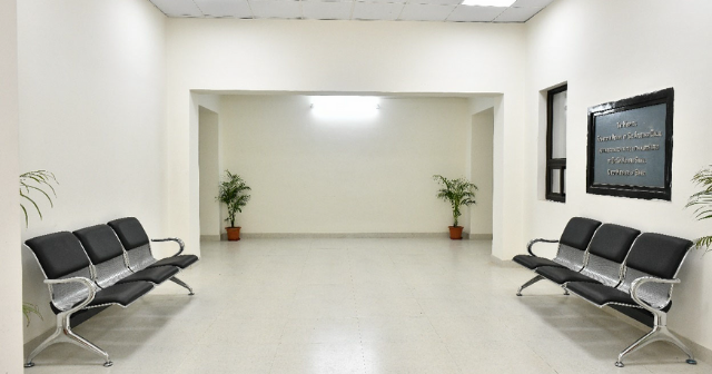 Entry to Admin Building and Reception