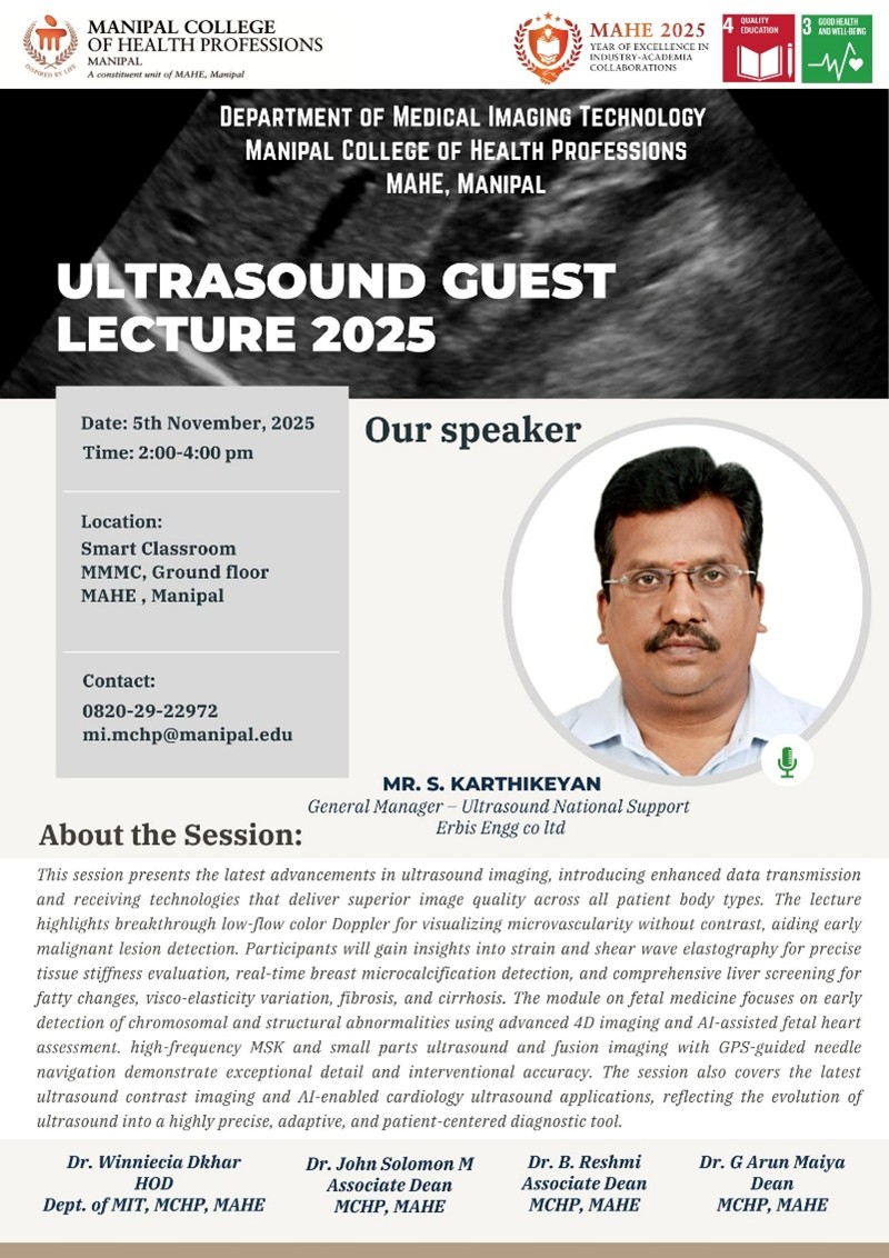 Ultrasound Guest Lecture